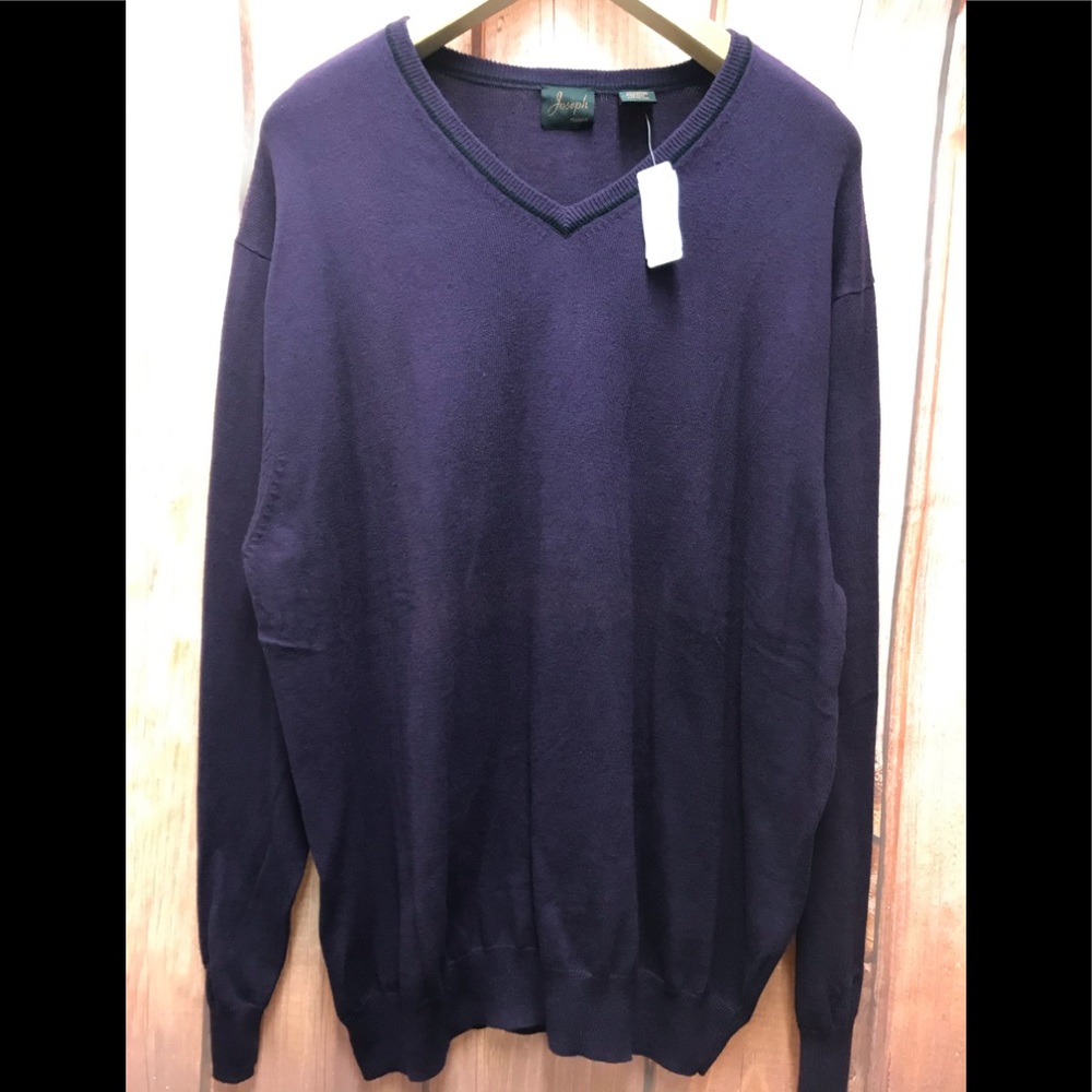 🆕Joseph a banks cashmere/cotton blend vneck